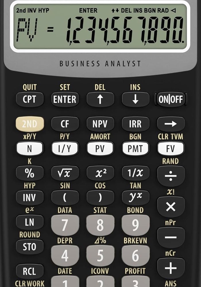 Texas Instruments BA || Plus Financial Calculator - Image 2